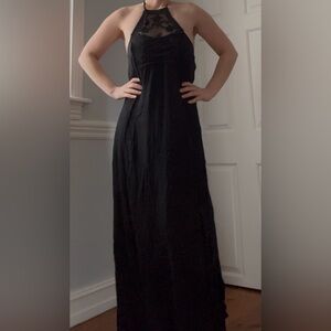 Abercrombie & Fitch Black Maxi Dress